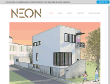 Tablet Screenshot of neonarchitecture.com